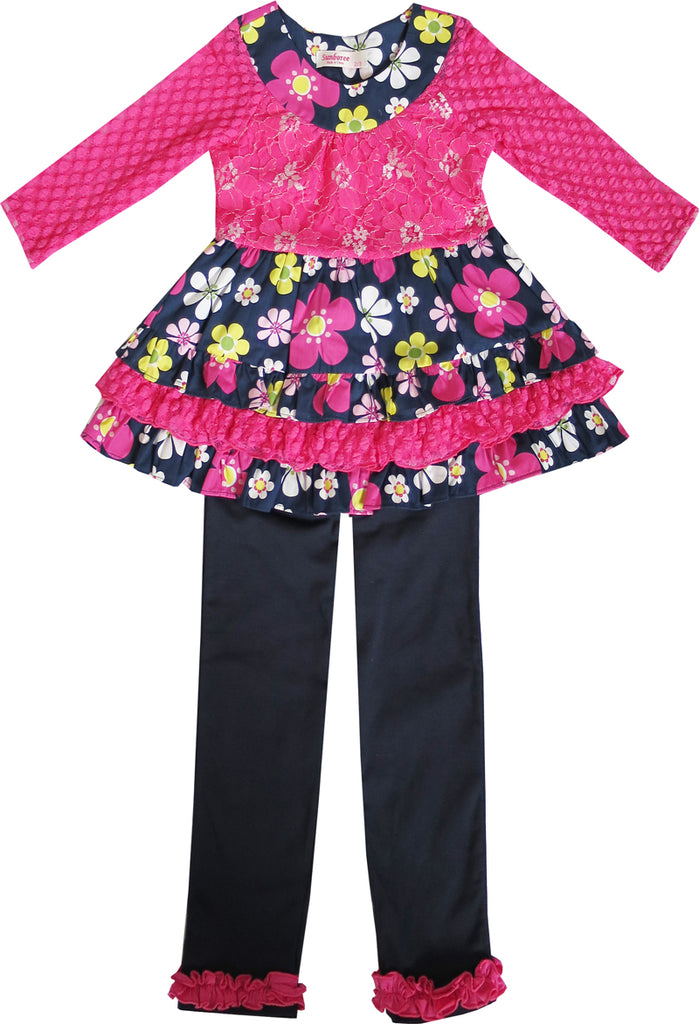 Fashion Girl Clothes Set Years  Fashion Kids Girls Outfits - New