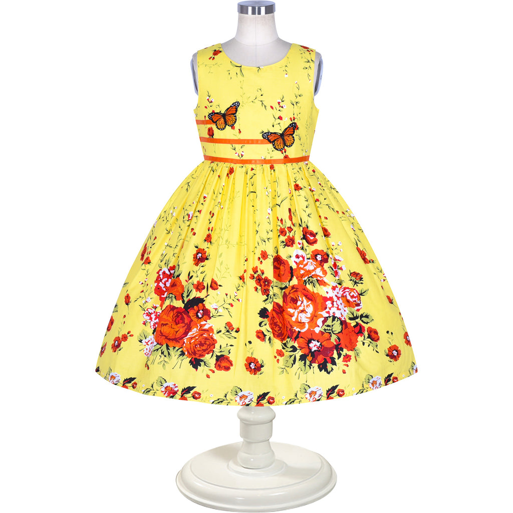 Kaylee's Floral Raglan Dress – Fancy Tiger Crafts Co-op